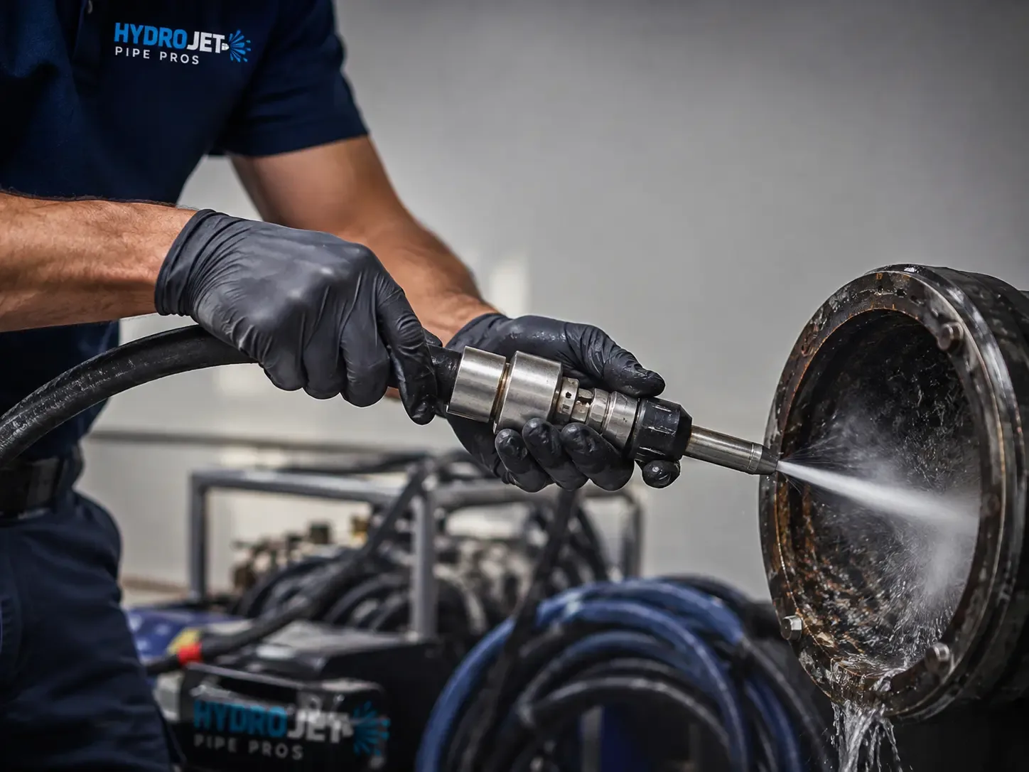 Hydro Jet Pipe Descaling in Norfolk, VA